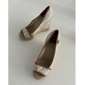 Tory Burch Sally Snake Print Wedge